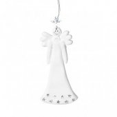 Angel tree decoration with stars
